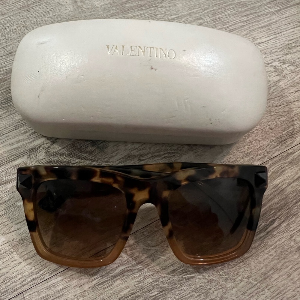 Tortoise Valentino Sunglasses